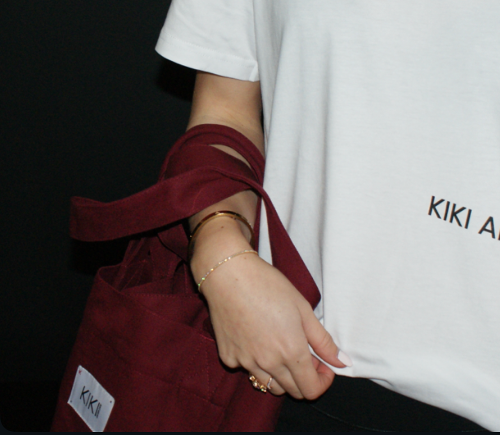 The KIKI ANTWERP Bordeaux bag