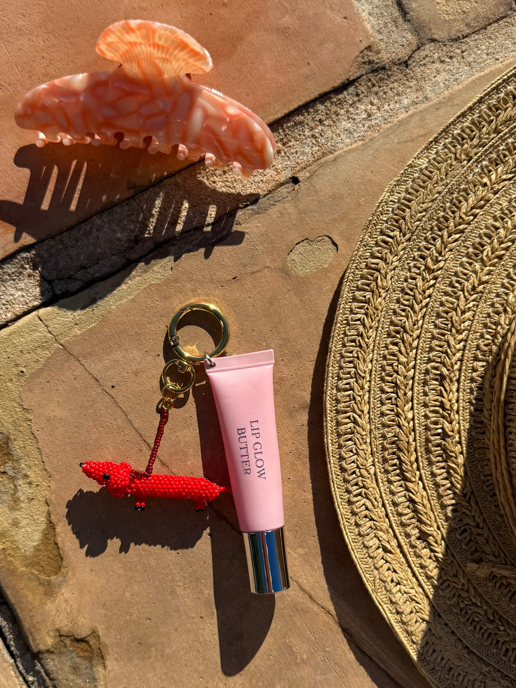 KIKI ANTWERP Red keychain