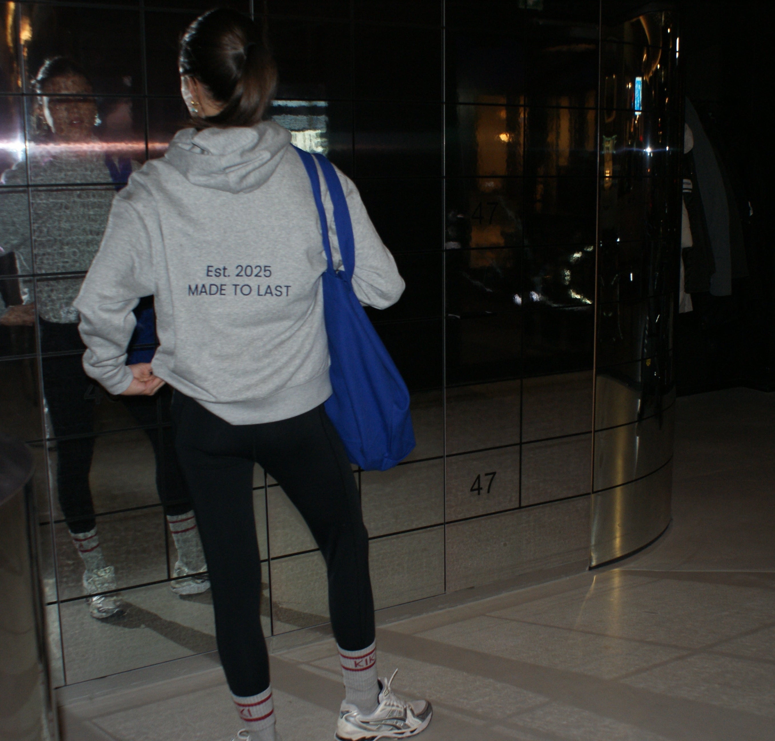 The KIKI ANTWERP Grey hoodie