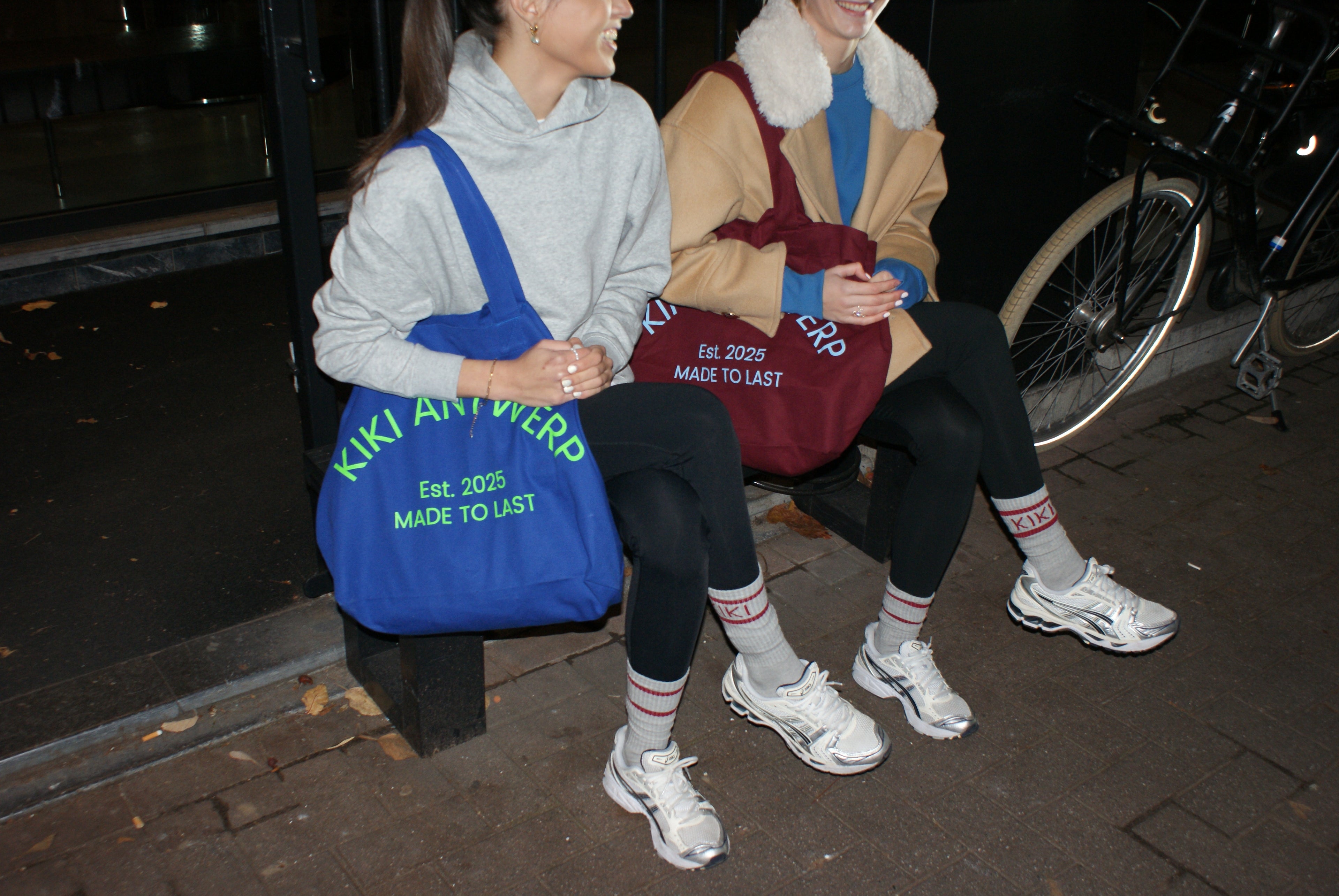 The KIKI ANTWERP Blue bag