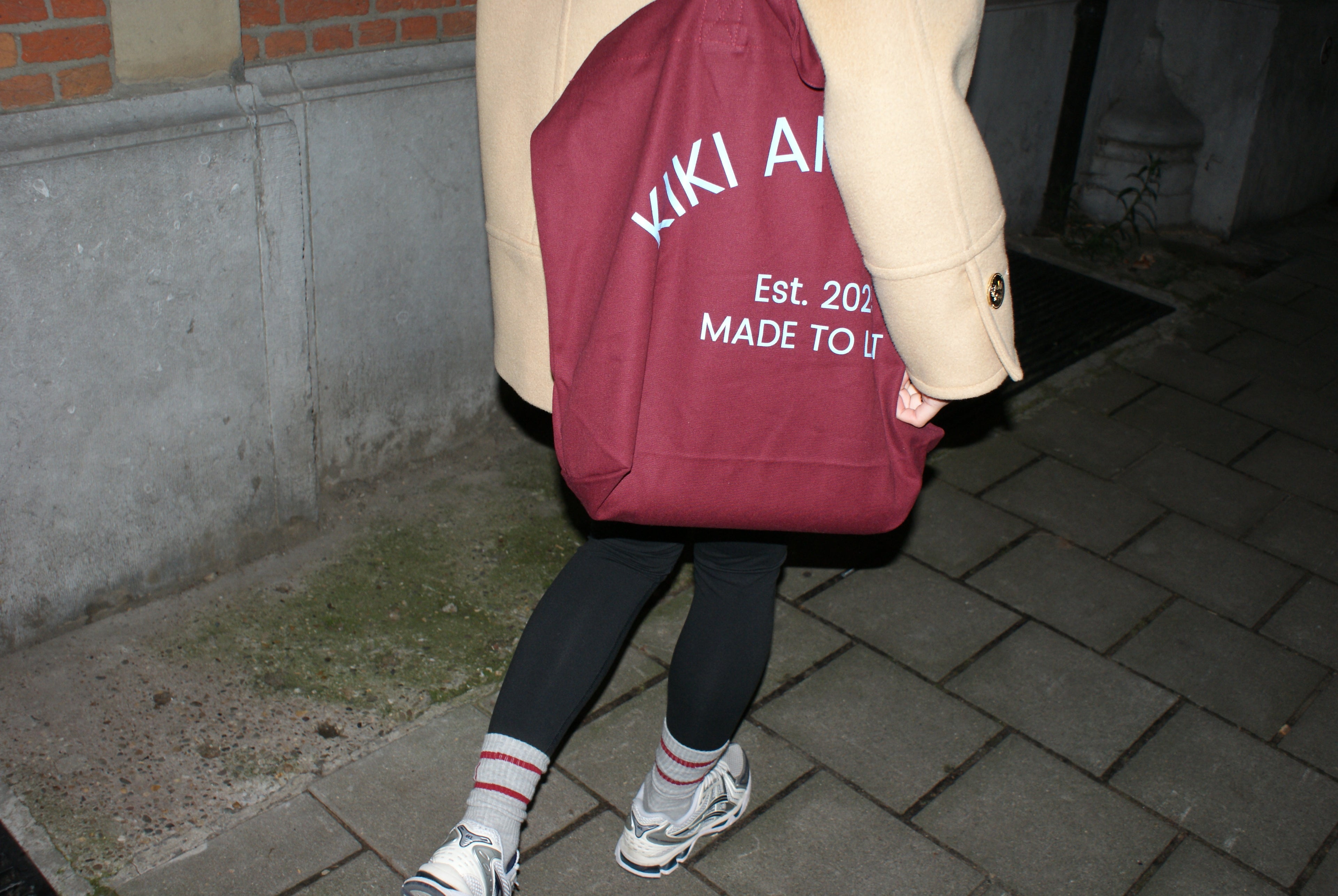 The KIKI ANTWERP Bordeaux bag