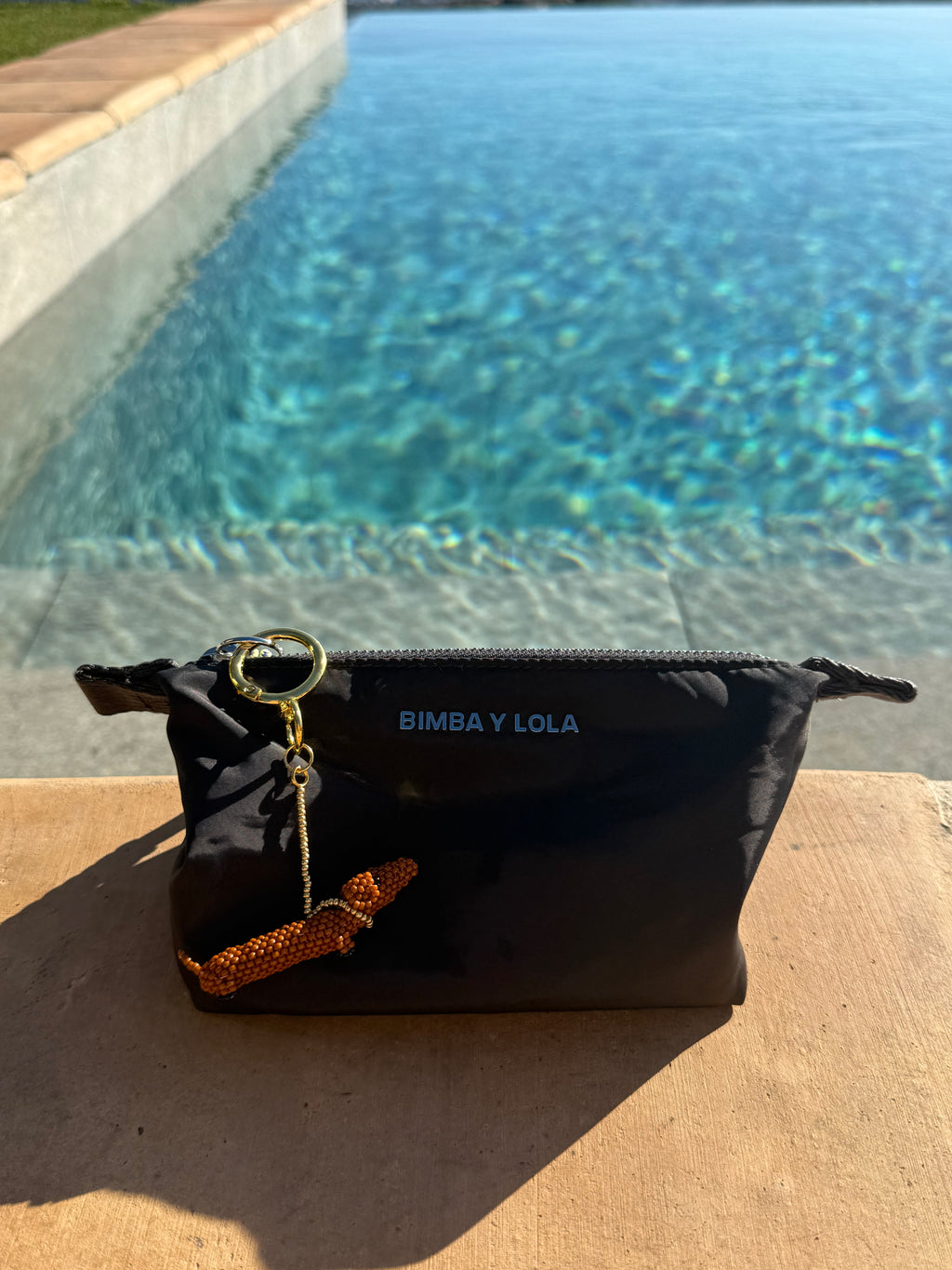 KIKI ANTWERP Brown keychain