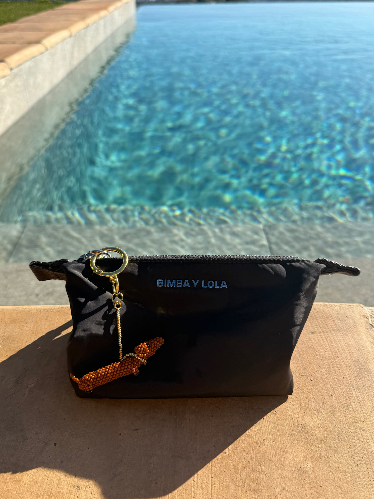 KIKI ANTWERP Brown keychain