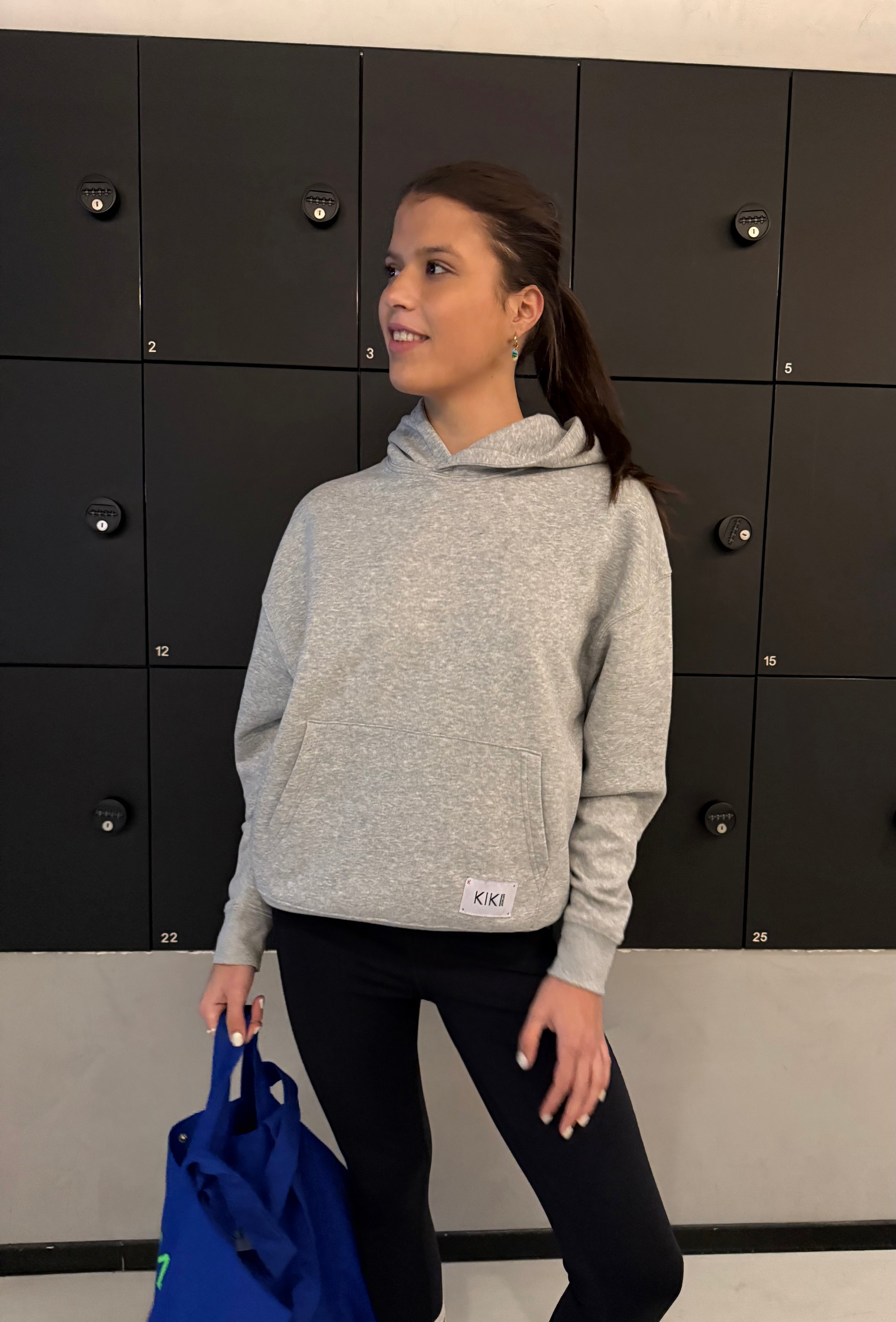 The KIKI ANTWERP Grey hoodie