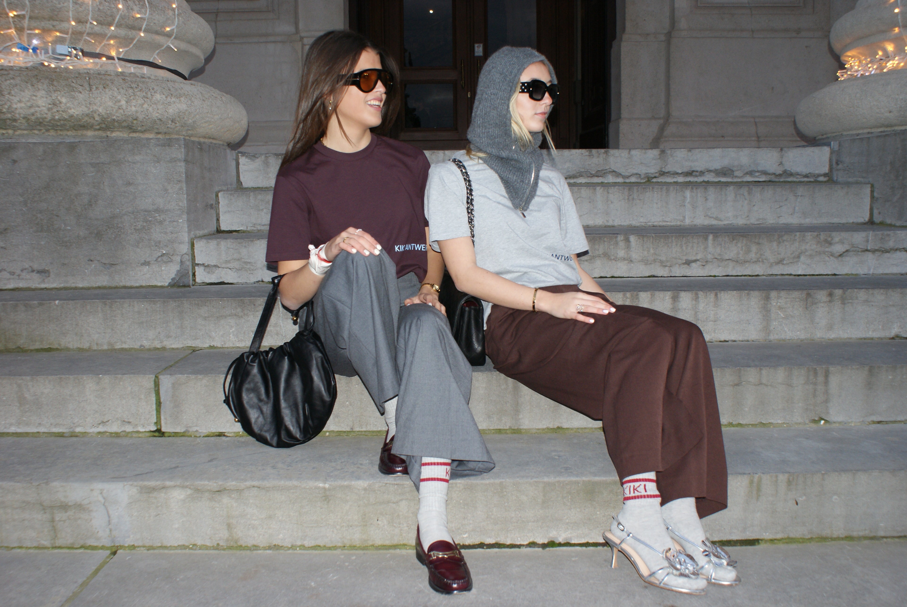 The KIKI ANTWERP Red Brown tee