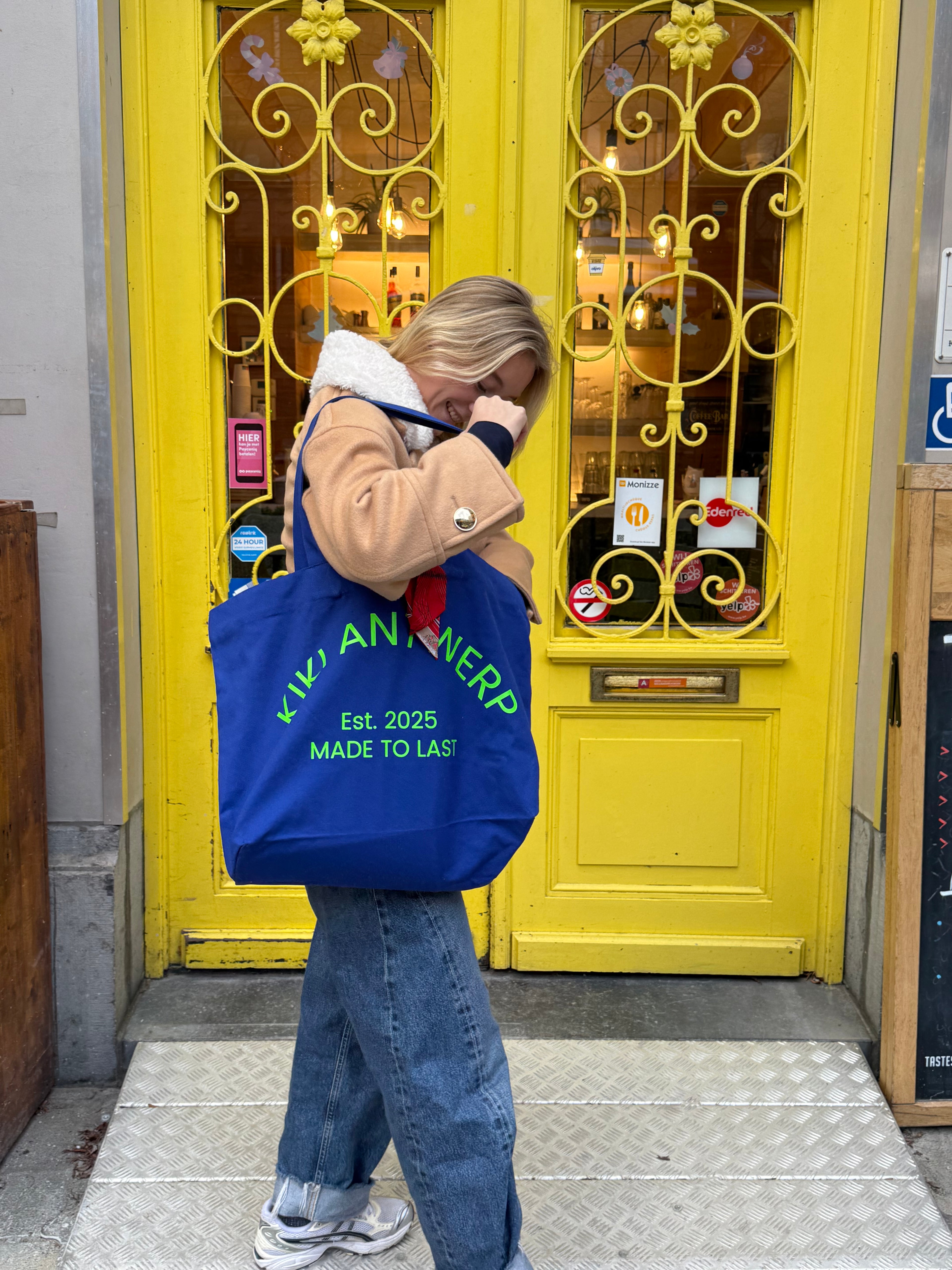 The KIKI ANTWERP Blue bag