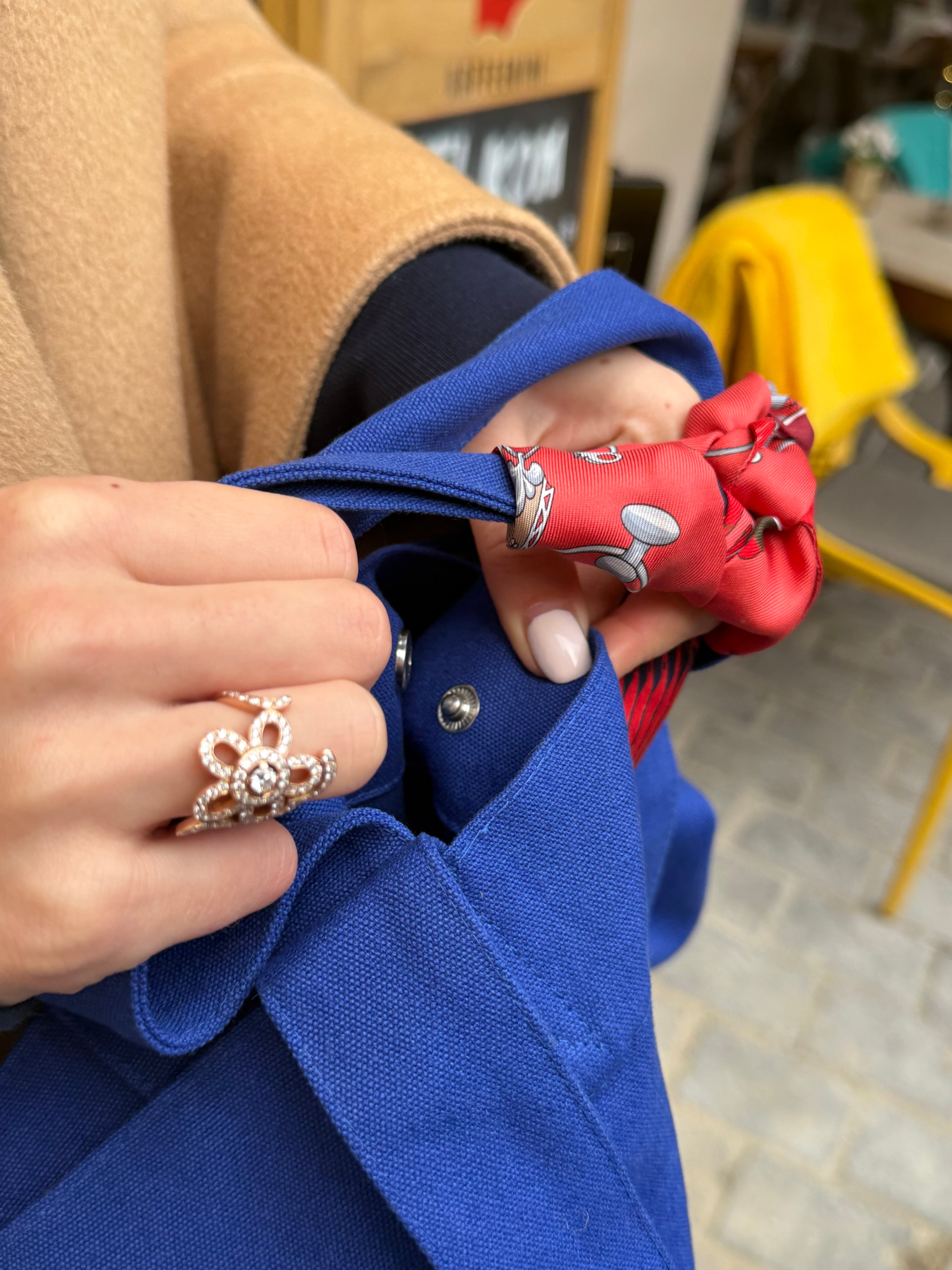 The KIKI ANTWERP Blue bag