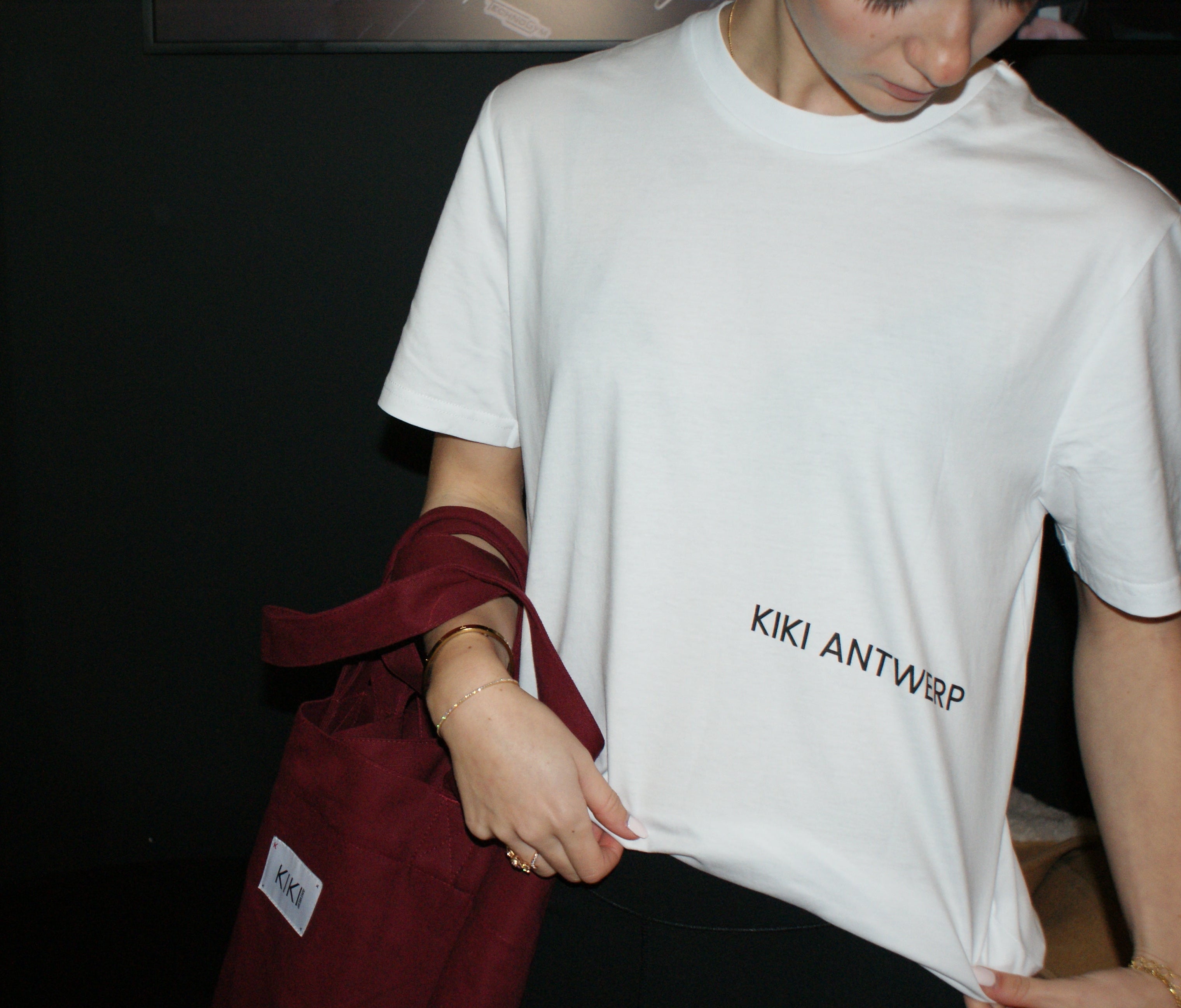 The KIKI ANTWERP White tee